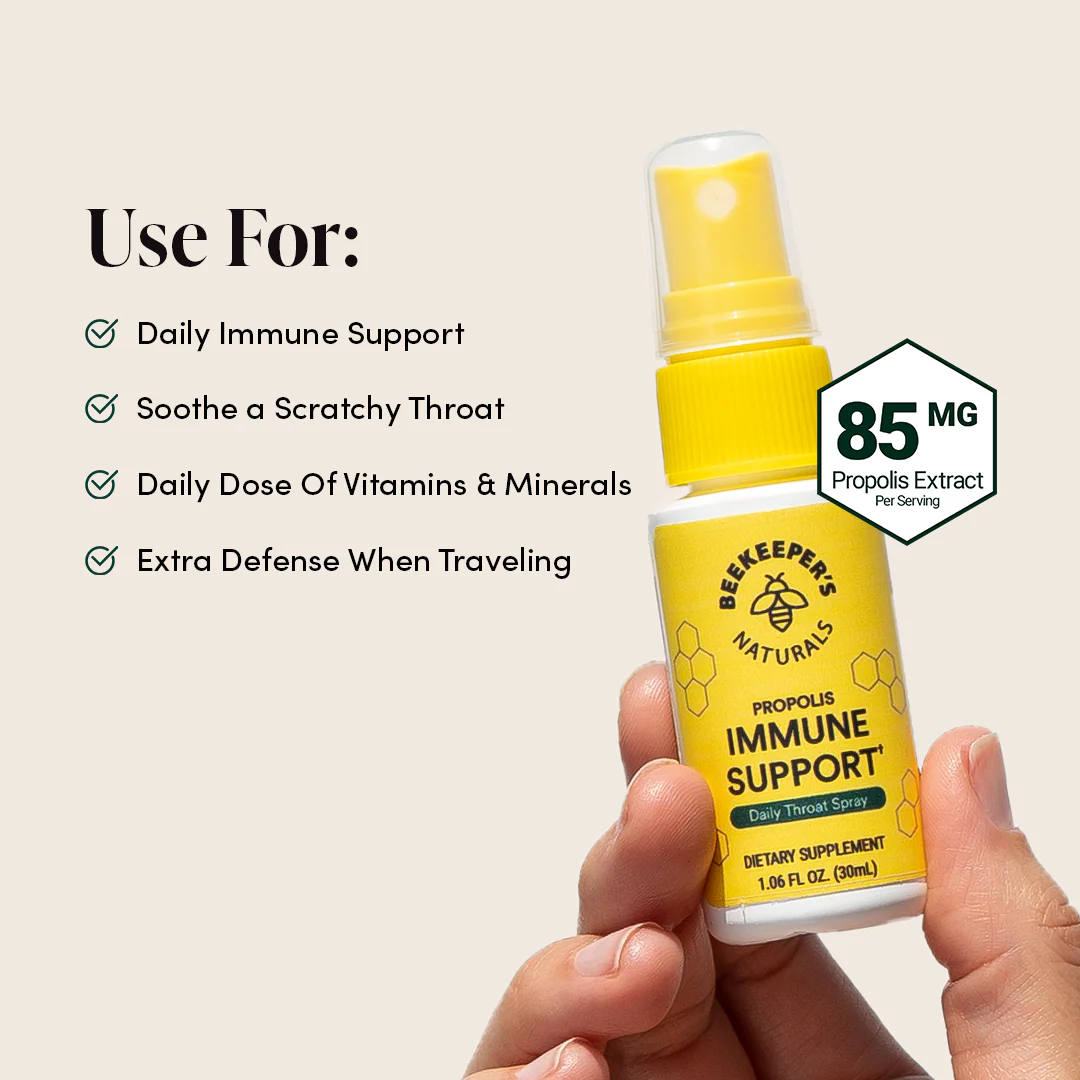 Propolis Immune Support Throat Spray-2pc