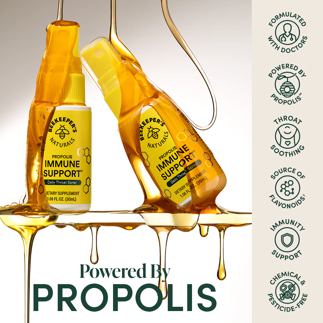 Propolis Immune Support Throat Spray-2pc